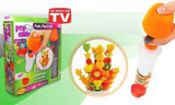 Pop Chef Set para decorar e cortar alimentos em várias formas (vídeo)