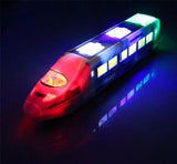 Brinquedo speed-train com luzes LED e efeitos sonoros reais