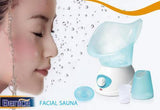 Sauna facial na escolha da cor