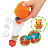 Pop Chef Set para decorar e cortar alimentos em várias formas (vídeo)